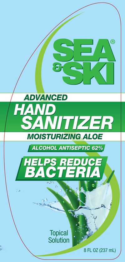 Front (2133 S S Adv Hand Sanitizer Gel 8 Fl Oz Front)